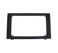 KVSERT Radio estéreo para coche Fascia Dash Panel 2 Din Frame Kit para SAAB 9-3 2007-2011