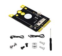 KVSERT Versión actualizada Mini PCIe (MPCIE) Convertidor placa adaptador 12+6 WiFi tarjeta a Mini PCI-E para Broadcom BCM94360CD