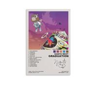 Kvsyaw Kanye - Lienzo impreso de graduación sin marco: 30 x 45 cm