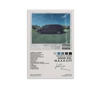 Kvsyaw Kendrick Good Kid, M.A.A.d City - Póster de lienzo sin marco: 30 x 45 cm