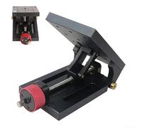 KVTUYC Mesa de Desplazamiento de punzonado con ángulo de inclinación Ajustable, Plataforma inclinable Resistente a la corrosión, Ideal para Bancos de Prueba de maquinaria de Laboratorio.