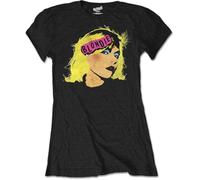 KVXSQLH Blondie Punk Logo Junior Top Black(Small)