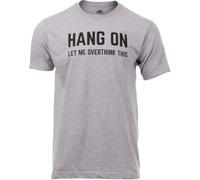 KVXSQLH Hang On, Let Me Overthink This | Funny Men Sarcasm Joke Sarcastic Graphic T-Tshirts Camisetas y Tops(Medium)