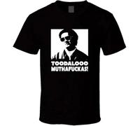 KVXSQLH Hangover t-Tshirts Camisetas y Tops Mr. Chow toodaloo muthafukas! Hilarious Movie Tshirts Camisetas y topss Black(XX-Large)