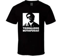 KVXSQLH Hangover t-Tshirts Camisetas y Tops Mr. Chow toodaloo muthafukas! Hilarious Movie Tshirts Camisetas y topss(Small)