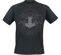 KVXSQLH HOUYAN Celtic Viking Shield Celtic Viking Shield T-Tshirts Camisetas y Tops(X-Large)