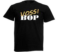 KVXSQLH Unisex Black Vossi Bop T-Shirt Shirt Stormzy Glastonbury Grime(Large)