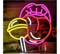 Kvyro Luz de neón Para lámpara de neón Lengua para letrero Tengo algunos dulces para luz 32x35cm