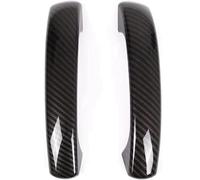 Kvyro manija de la puerta del coche Manija de puerta exterior para Benz para Smart 451 Two (2009-2015), fibra carbono, embellecedor