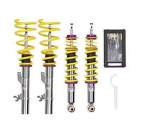 KW Amortiguador De Rosca V3 Variante 3 INOX Para VW Golf 6 1K Cabrio Muelle Ø55
