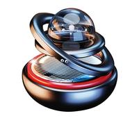 Kwak's Ambientador, aromaterapia de energía solar combina suspensión y rotación difusor de aceite esencial con doble anillo interestelar, ambientador Tech(nergo)