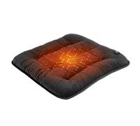 Kwak's Cojín térmico para asiento de estadio, 3 ajustes de calor, batería USB recargable inalámbrica, almohadilla térmica portátil para acampar al aire libre, pesca (banco de energía no incluido