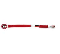 KWANGIL Cable de alarma contra incendios 100% cobre sólido blindado 100% cobre (UL) de 18 AWG 2/C (FPL) - Sol BC, entradas de PVC, AL-Mylar + drenaje, PVC JKT, CM para monitor/circuitos de detección