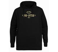 Kwantees Brazilian Jiu Jitsu Shirt Arte Chaqueta con Capucha Ecológica Unisex Negra