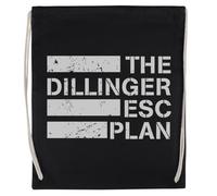 Kwantees Dillinger Escape Plan Bolsa De Deporte Negra Unisex Saco Ecológico