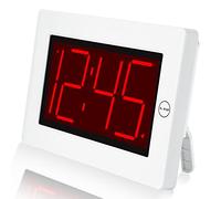 KWANWA Reloj de Pared LED Digital Pantalla Grande de 3 '' con Pilas/con alimentación Solamente