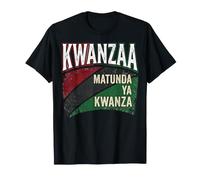 Kwanzaa Matunda Ya Kwanza Rojo Negro Verde Camiseta