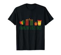 Kwanzaa Vibes Only tee Kwanzaa, Orgullo afroamericano Camiseta