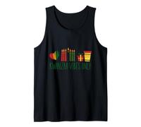 Kwanzaa Vibes Only tee Kwanzaa, Orgullo afroamericano Camiseta sin Mangas