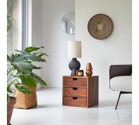 Kwarto - Módulo de palisandro macizo con 3 cajones H 42 x B 42 x T 32 cm