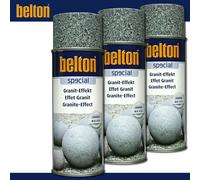 Kwasny Belton Especial 3 x 400 ML Granit-Effekt en Spray Gris Granitlook Deco
