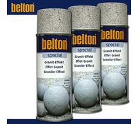 Kwasny Belton Especial 3 x 400 ML Granit-Effekt en Spray Piedra Arena Granitlook