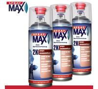 Kwasny SprayMax 3 X 400 Ml 2K Epoxi Imprimación Negra Antioxidante