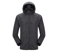Kwatieh Chaqueta Impermeable Cortavientos Hombre Mujer Ligera Transpirable Chaquetas con Capucha Casual Plegable Raincoat Bolsillos y Cremallera Deportiva para Ciclismo Running Fitness #908