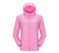 Kwatieh Chaqueta Impermeable Cortavientos Hombre Mujer Ligera Transpirable Chaquetas con Capucha Casual Plegable Raincoat Bolsillos y Cremallera Deportiva para Ciclismo Running Fitness #908