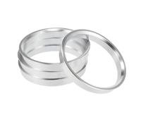 KWAYA 4 Piezas Espaciadores Bujes Céntricos Ruedas Diámetro Exterior 715/726 Mm A Diámetro Interior 57.1/58.1/60.1/64.1/65.1mm Adaptador Espaciador Rueda(4pcs 72.6-60.1)