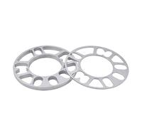 KWAYA Adaptadores Neumático Junta 3 Mm 5 Mm 6 Mm 8 Mm 10 Mm Espaciadores Rueda 4x100 5x100 5x108 5x112 5x114.3 5x120 2 Unidades Adaptador Espaciador Rueda(6mm)