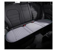 KWAYA Funda Universal Asiento Coche Transpirable Verano Seda Fría Almohadillas Protectoras Asiento Alfombrilla Silla Cojín Asiento Diseño Convexo Juegos Cubreasientos(Grey Rear Pad x 1)
