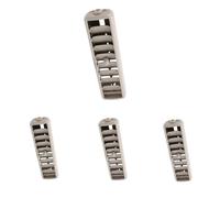 KWAYA Salida Aire Acondicionado 4X Cubierta De Rejilla Panel A/C Salida Ventilación Aire Acondicionado Lateral Techo Coche Beige para Pajero V93 V97 Ventilación Climatizador