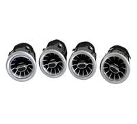 KWAYA Salida Aire Acondicionado para V Class V250 V260 para Vito Control Central Coche Rejillas Ventilación En Forma Turbo Accesorios Decoración Galvanizados Material ABS Ventilación Climatizador(2)