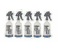 Kwazar Mercury Super Pro + 360 grados VITON azul, 5 unidades, 1,0 litros, mecanismo de pulverización de doble acción, junta Viton, 1 litro