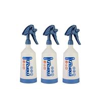 Kwazar Mercury Super Pro+ 360 grados VITON - Botella pulverizadora (3 unidades, 1,0 L), color azul