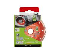 Kwb 1 Disco De Corte Diamantado Turbo Gres 125x22MM para Amoladora Ideal