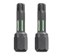 kwb 2 puntas de 25 mm TORX 30 Torsion 122230 (TQ 60 acero, zona de torsión, ISO 1173 accionamiento C6.3)