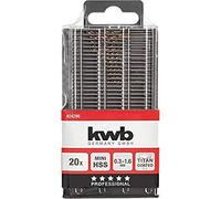 KWB 424290 - Mini-Bohrer Set 0.3-1.6 20tlg