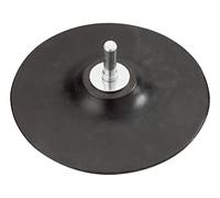 KWB Plato de apoyo adhesivo de caucho 483500 – Ø125 mm, vástago 8 mm para taladro