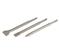 KWB 49247190 Set de cinceles SDS, 3 piezas