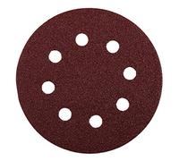 KWB 49491904 - Pack de 5 discos abrasivos (8 AGU, 125 mm GR 40, sistem Quick-Stock)