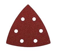 KWB 49492800 - Pack de 5 abrasivos triangulos (6 AGU, 96 x 96 x 96 mm, GR surtido, sistema Quick-Stock)