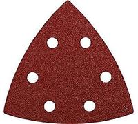 KWB 49492840 - Pack de 5 abrasivos triangulos (6 AGU, 96 x 96 x 96 mm, GR 400, sistema Quick-Stock)