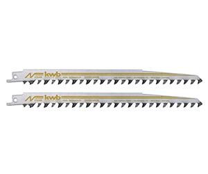 KWB 49576400 - Set de 2 hojas para sierra de sable (1/2, 205 mm, SB)