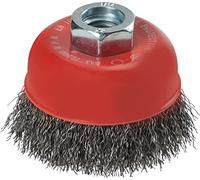 KWB 49719106 - Cepillo de pelo de acero (60 mm diámetro)