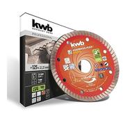 KWB Disco radial de diamante 49724540 125 mm espesor de corte 1 mm Akku-Top
