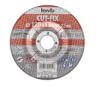 KWB 49792250 Disco Corte CUT-FIx, piedra 125 x 3 x 22 mm