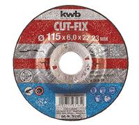 KWB 49793165 - Disco desbaste Cut-Fix (metal, 115 x 6 x 22 mm)