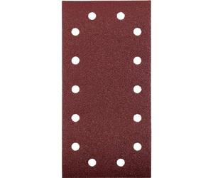 KWB 49818904 - Pack de 5 patines abrasivos (115 x 230 mm, GR 40, sistema Quick-Stock)